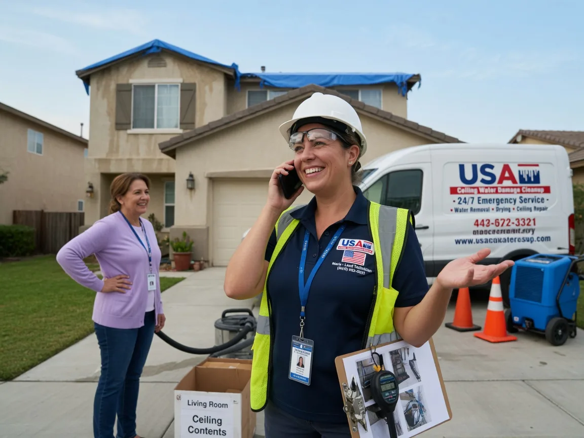 Ceiling Water Damage Restoration Krebs, OK FAQs